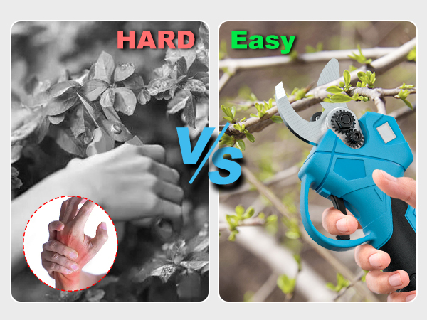 compare with hand and electric