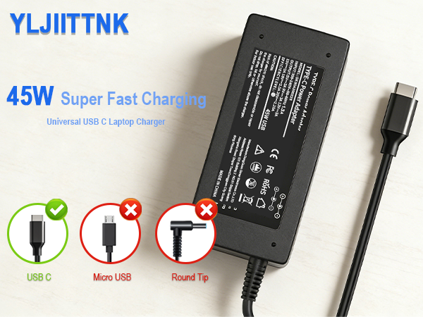 USB C Laptop Charger