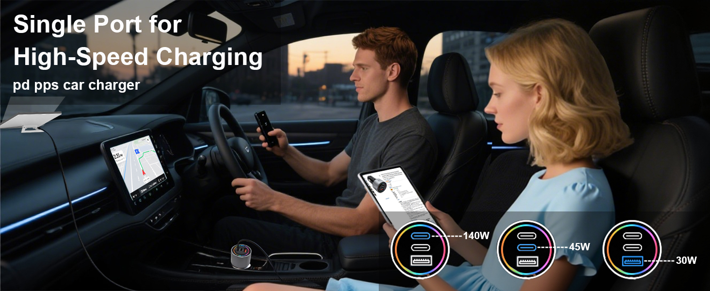 multi car charger car plug in cargador para carro iphone car charger samsung car charger