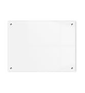 QUEENLINK Magnetic Glass Whiteboard, 36