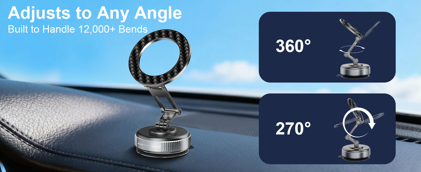vacuum phone holder mount