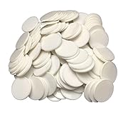 Smartdealspro Set of 100 1 Inch Opaque Plastic Learning Counters Mini Poker Chips Game Tokens wit...