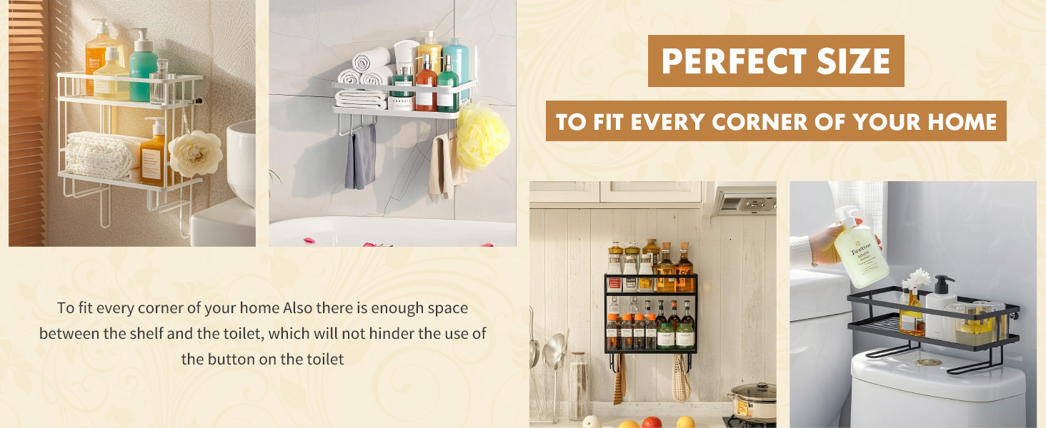 Over The Toilet Storage