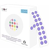 PARLAIM 0.25 Inch Color-Code Dot Stickers,1000 Stickers Roll Coding Label Sticker for Office,Stud...