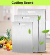 Titanium Cutting Boards -100% Pure Titanium Cutting Boards for Kitche