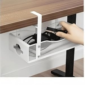 Under Desk Cable Management Tray