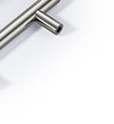 Veise 50 Pack Cabinet Handles, 3 Inch Hole Center Brushed Nickel Kitchen Cabinet Dresser Drawer P...