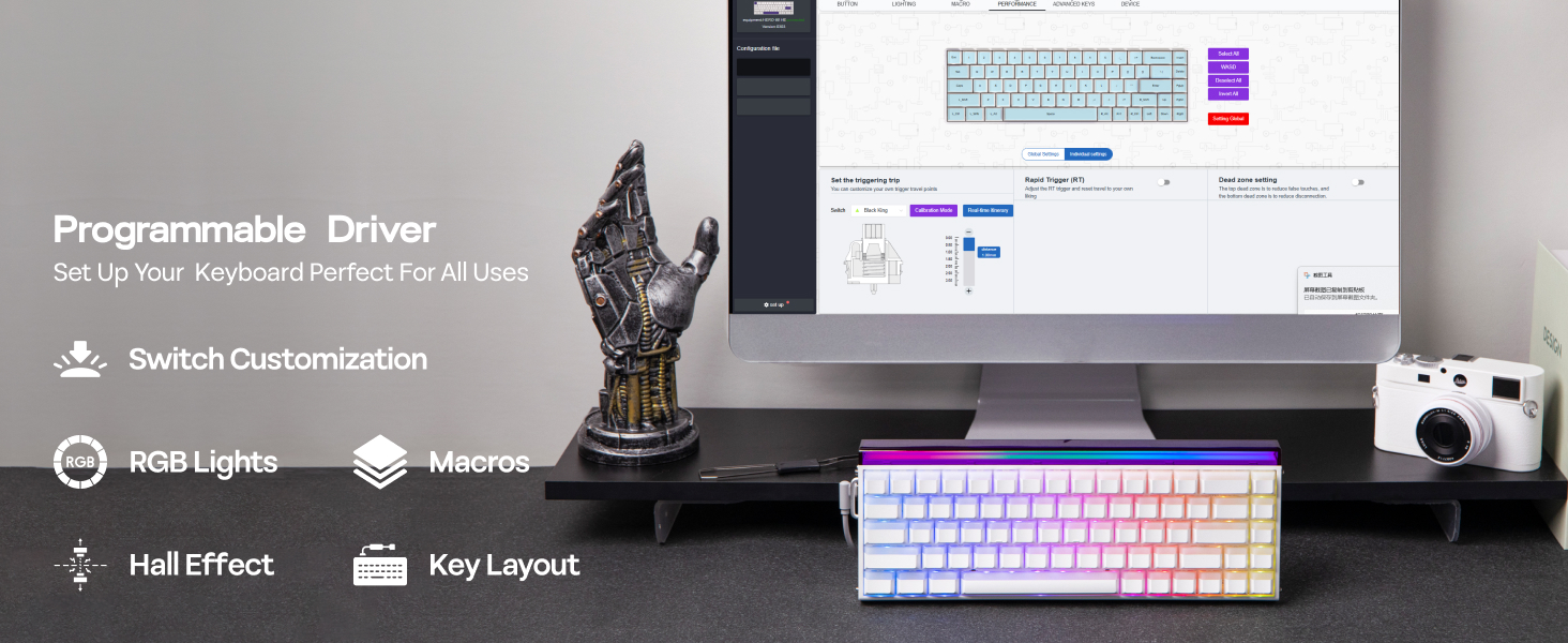 Wired Magnetic Gaming Keyboard