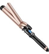 1 1/2 inch Extra Long Barrel Curling Iron, 1.5 Inch Large Barrel for Long Hair Ceramic Tourmaline
