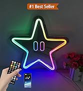 Gamer Neon Sign,LED Gaming Neon Signs USB/Switch,Graphic Decoration neon Sign Game Room Decor lam...