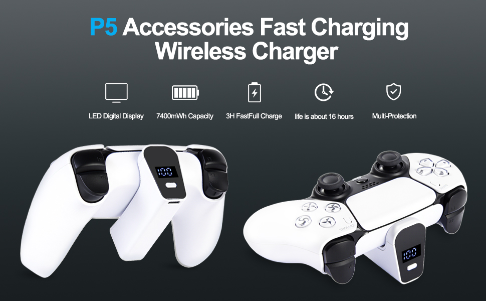PS5 &amp;amp; PS5 Edge controller rechargeable battery pack