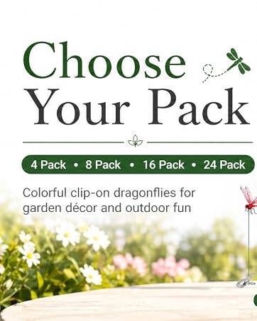 fake dragonflies