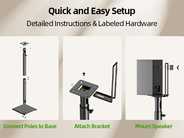 floor speaker stands