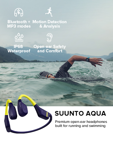suunto aqua swimming headphone