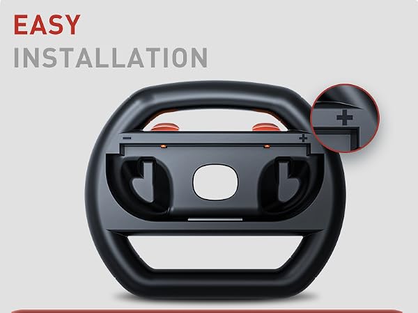 Steering Wheel for Nintendo Switch 2 JoyCons