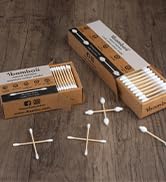 100% Bamboo Cotton Ear Swabs