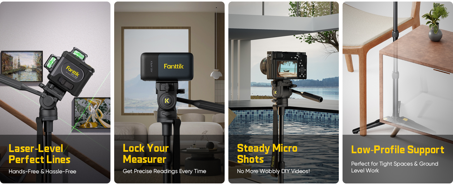 Fanttik DT10 PRO tripod