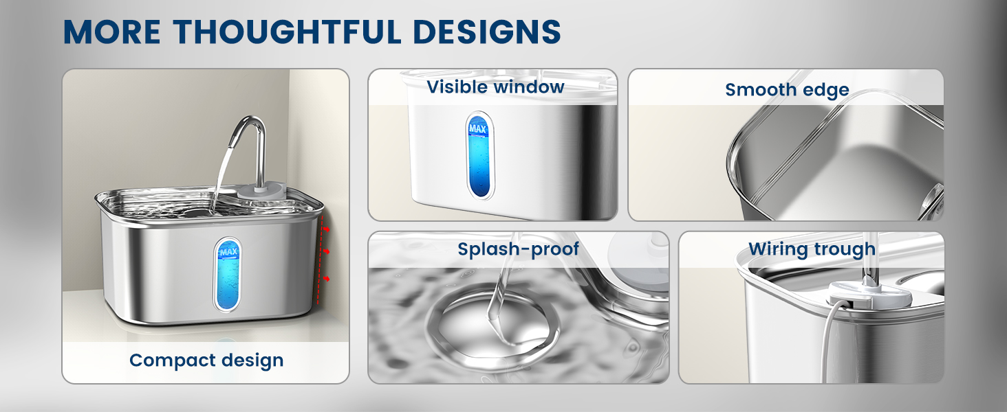 cat water fountain stainless steel cat water fountains stainless steel cat fountain cat water bowl