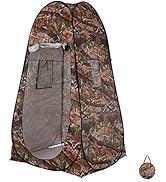 RANDDER Pop Up Privacy Tent,195cm/6.39ft Automatic Instant Shower Toilet Tent,Portable Outdoor Ca...