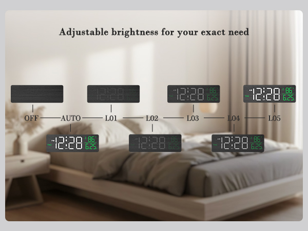 Adjustable Brightness