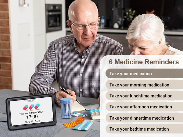 6 medcicine reminders