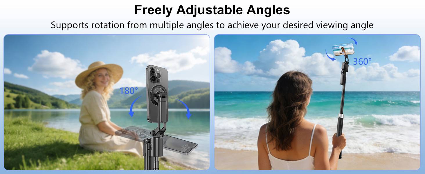 auto face tracking tripod 360 rotation with stand