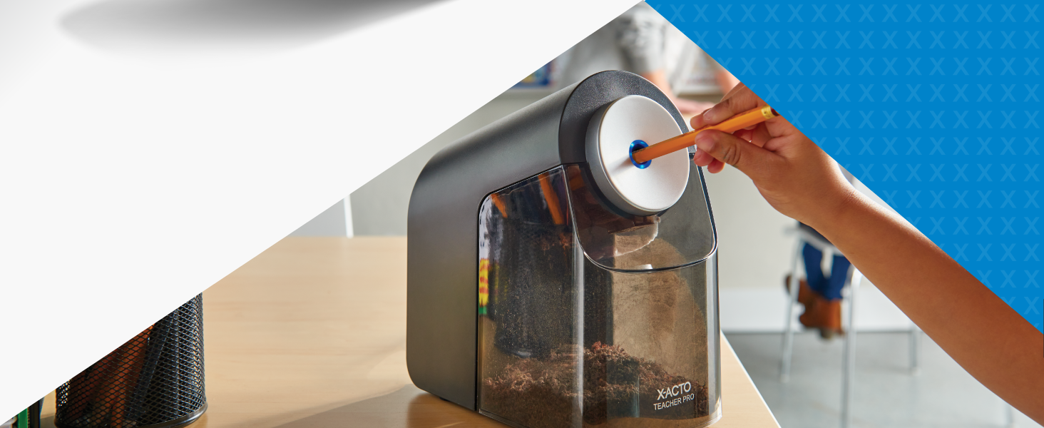 pencil sharpener large colored black classroom in use students easy supplies teacher must essentials