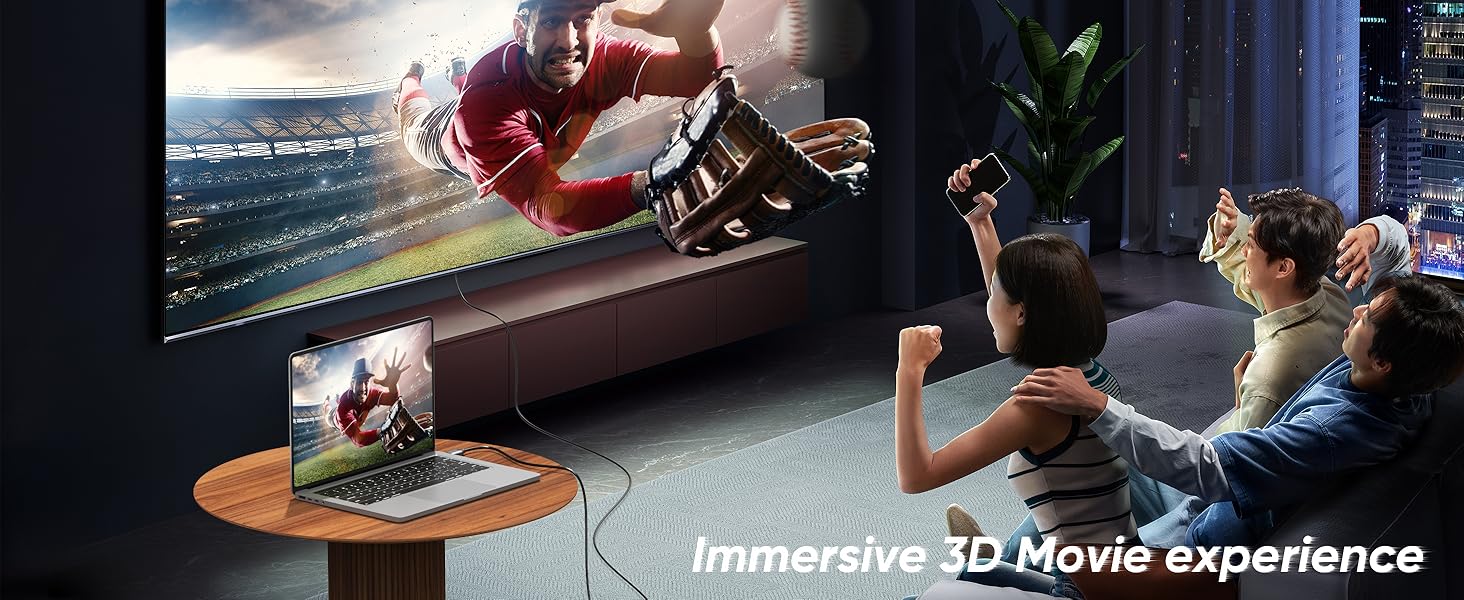 Immersive 3D Movie Experience