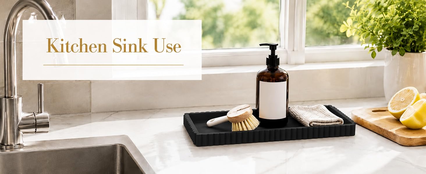 tray for bathroom counter