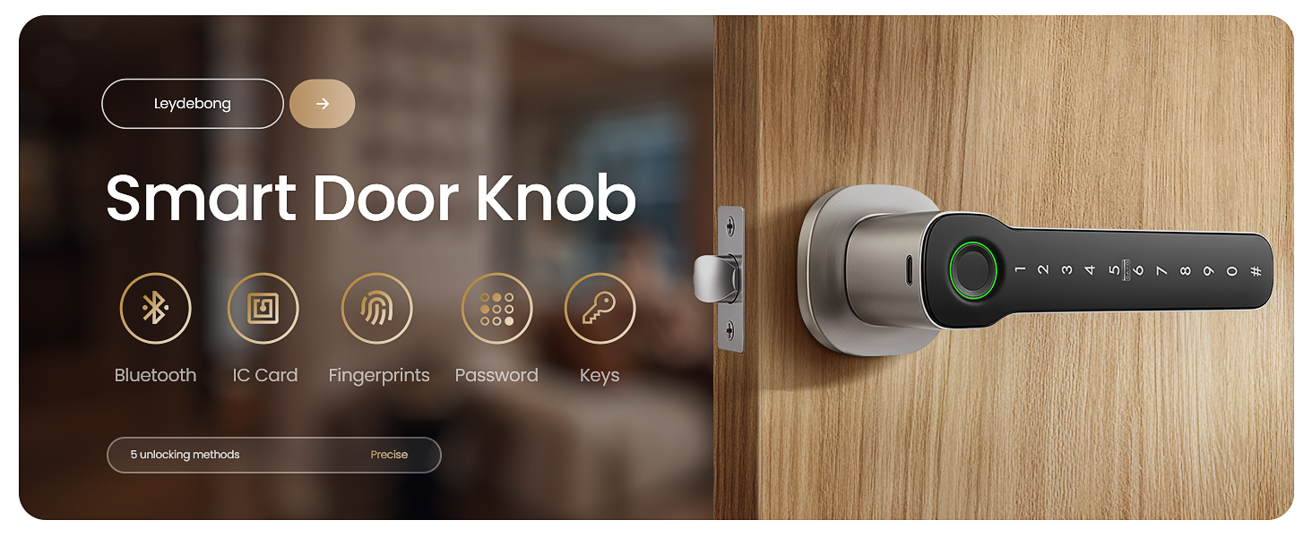 smart door lock fingerprint door lock