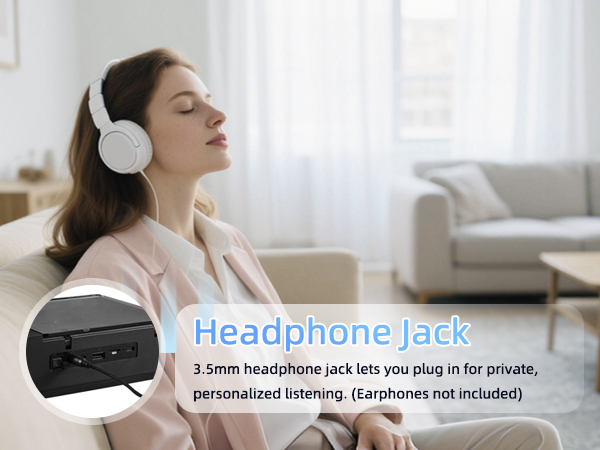 Portable CD Player Boombox