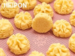 Cookies are heated more evenly during the baking process