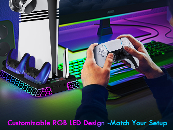 Customizable RGB LED Design -Match Your Setup
