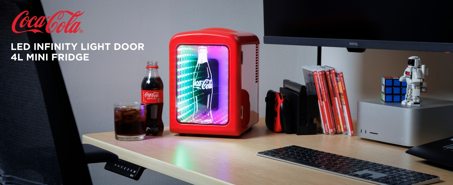 coca cola gaming fridge 4L