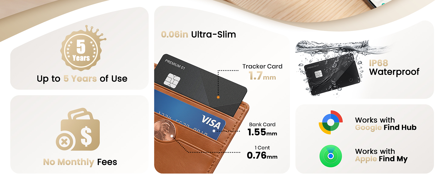wallet tracker card