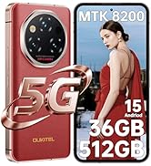 OUKITEL WP210 Rugged Smartphone Unlocked - Android 15 Cellphone, 36GB+512GB Rugged Phones, 6.7
