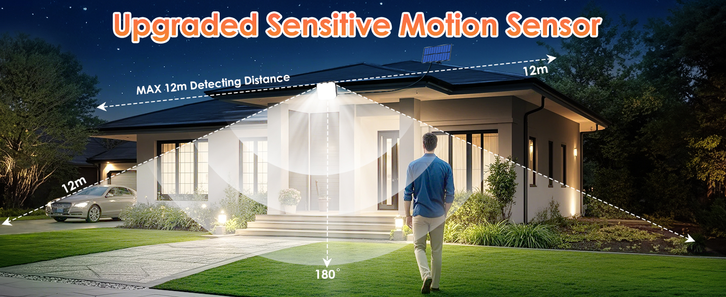 solar powered motion lights for outside solar security light solar flood lights outdoor waterproof ?