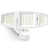 Lepro LED Security Lights, Outdoor Motion Sensor Light, Flood Lights with 3 Adjustable Heads, 270...