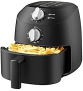 COMFEE' Compact 2.1 Quart Air Fryer with 12 Menu Options, Adjustable Timer &amp; Temperature Control ...