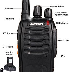 pxton Multifunctional walkie talkie