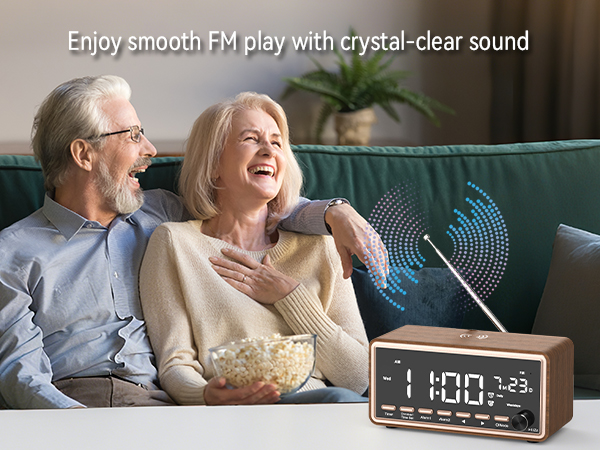 alarm clocks for bedrooms with radio