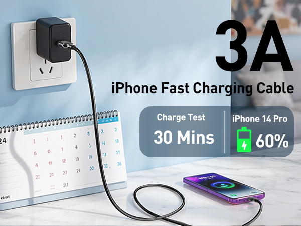 Metal Braided Lightning Cable