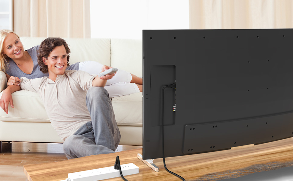 Power Cord for Tv Computer Pc Monitor Samsung Dell Vizio LG Asus Laptop Monitor Printer Power Cord