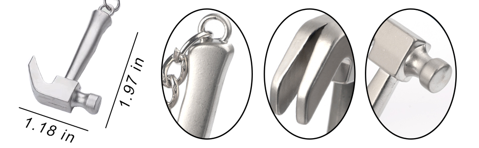 Hammer Keychain