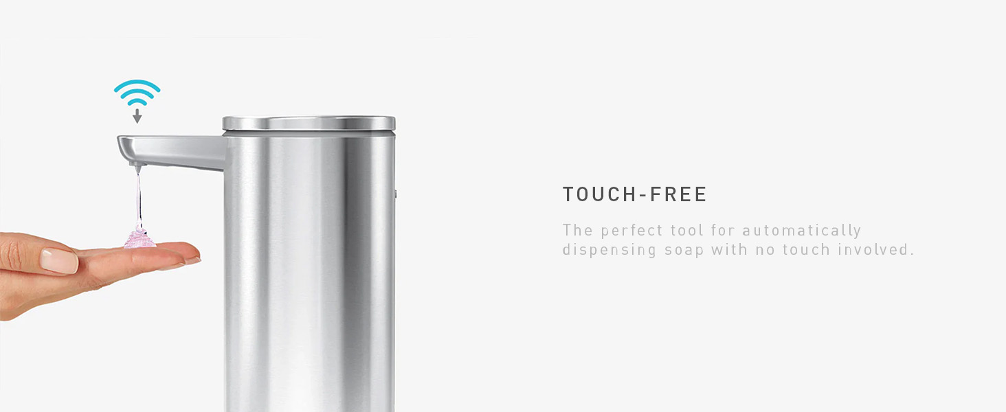 Touch-Free | Perfect tool for automatically dispensing soap with no touch involved