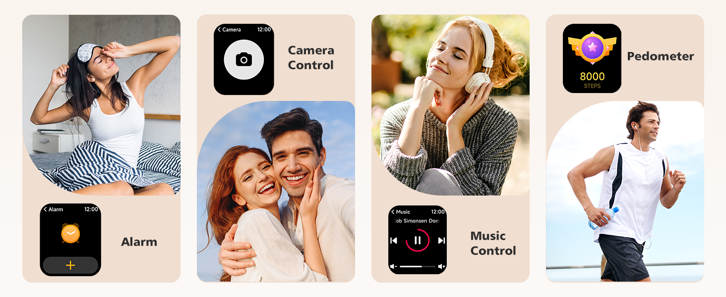 smart watch with various functions