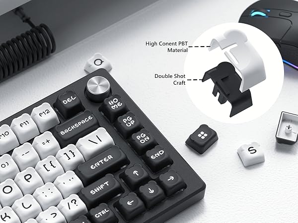 PBT Keycaps 75 Percent