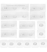YEHOSHUN 16 Pcs Shower Caddy Adhesive Replacement, Strong Shower Shelf Adhesive,WaterProof Shower...
