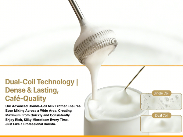 rechargeable frother