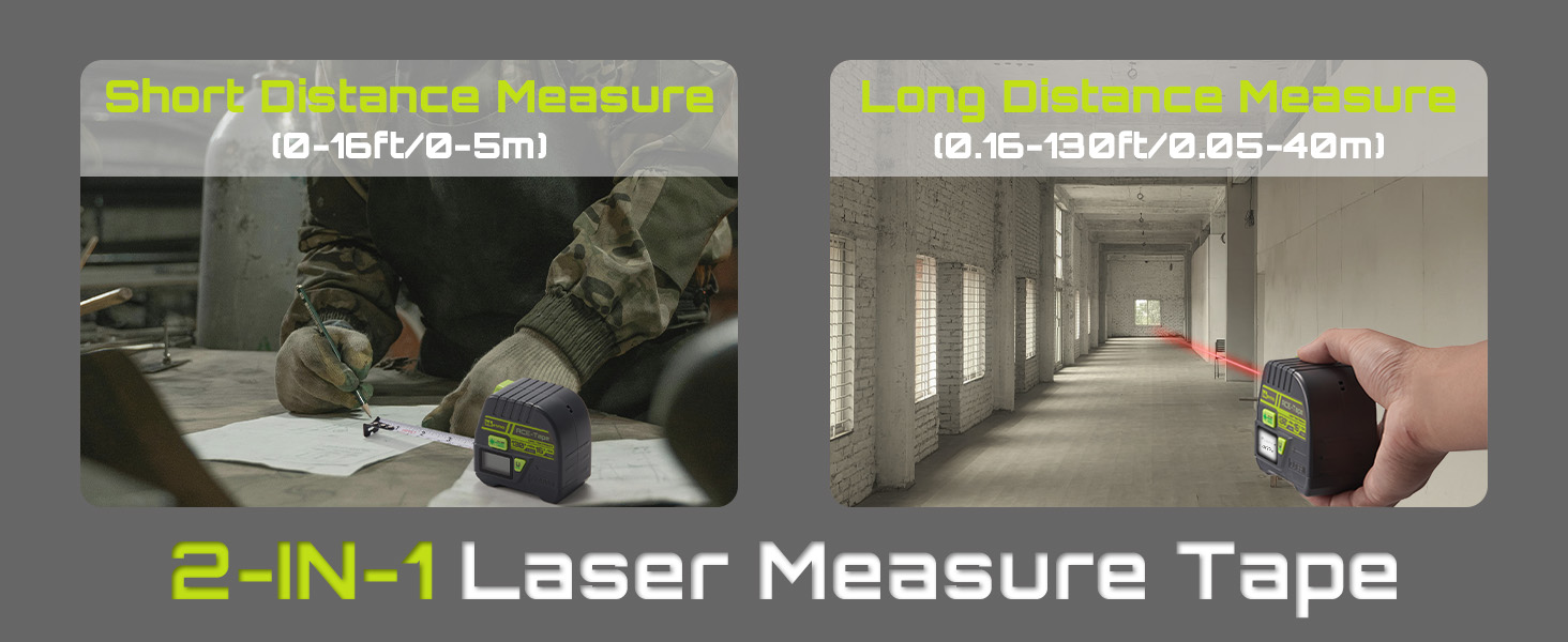 ACE-Tape Laser Tape Measure